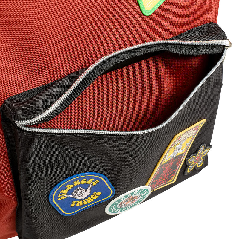 Stranger Things Patch Nylon Backpack, , hi-res view 4