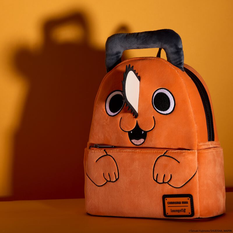 Chainsaw Man Pochita Plush Mini Backpack, , hi-res view 2