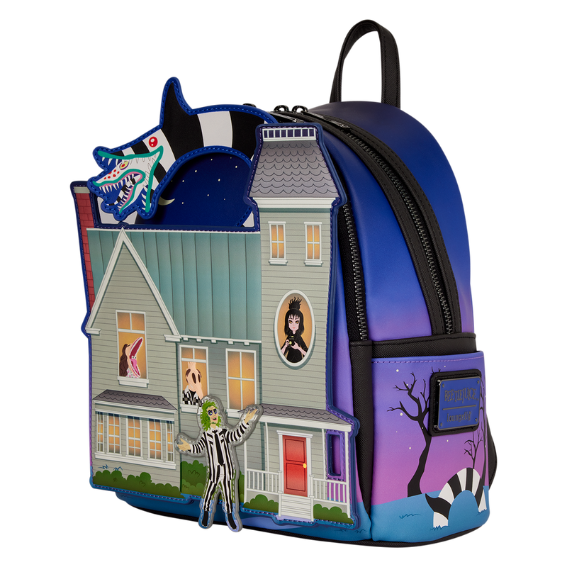 Beetlejuice Deetz House Glow Mini Backpack, , hi-res view 5