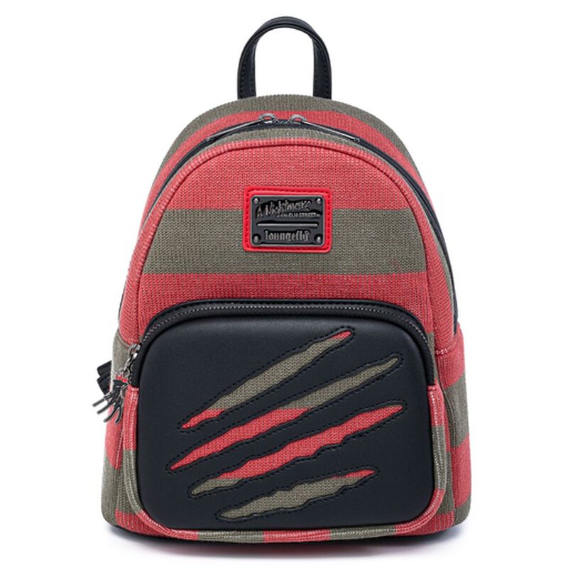 A Nightmare on Elm Street Freddy Sweater Mini Backpack, , hi-res view 1