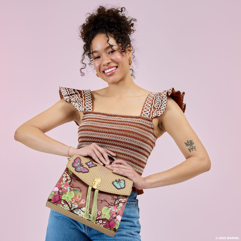 Guardians of the Galaxy Floral Groot Crossbody Bag LFlifestyle1 view 2