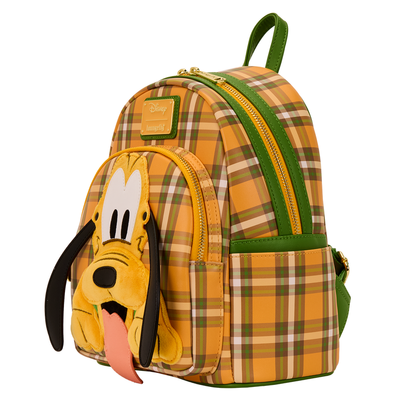 Pluto 95th Anniversary Plaid Mini Backpack, , hi-res view 7