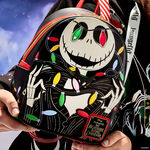 The Nightmare Before Christmas Jack Skellington String Lights Light Up Glow Mini Backpack, , hi-res view 2
