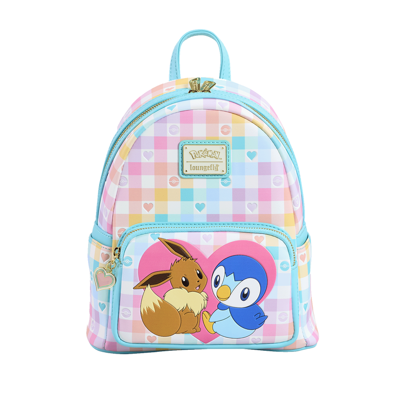 Pokémon Piplup and Eevee Mini Backpack, , hi-res view 1