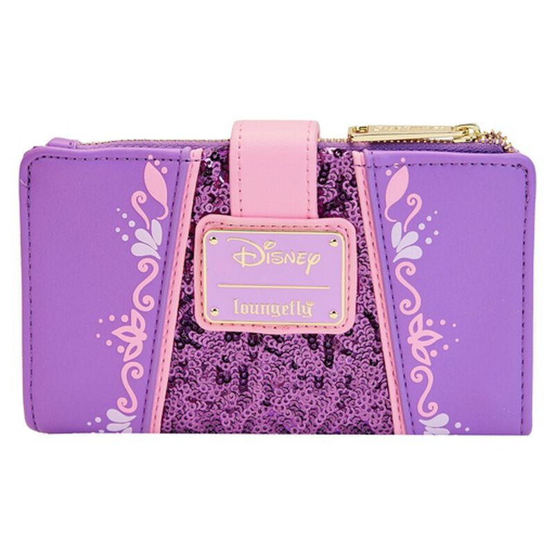 Tangled Exclusive Rapunzel Sequin Series Cosplay Flap Wallet, , hi-res view 6