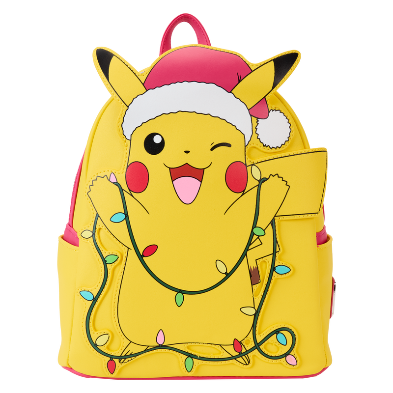Pokémon Santa Pikachu String Lights Light Up Mini Backpack, , hi-res view 1