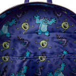 Monsters, Inc. Sulley, Mike, & Randall Triple Pocket Mini Backpack, , hi-res view 8