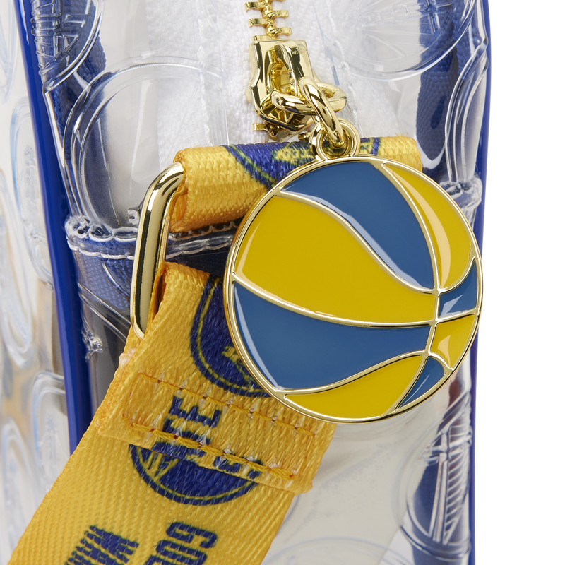 NBA Golden State Warriors Clear Crossbody Stadium Bag, , hi-res view 5