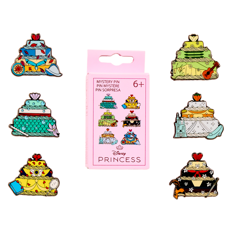 Disney Princess Exclusive Couple Cakes Mystery Box Pin, , hi-res view 1