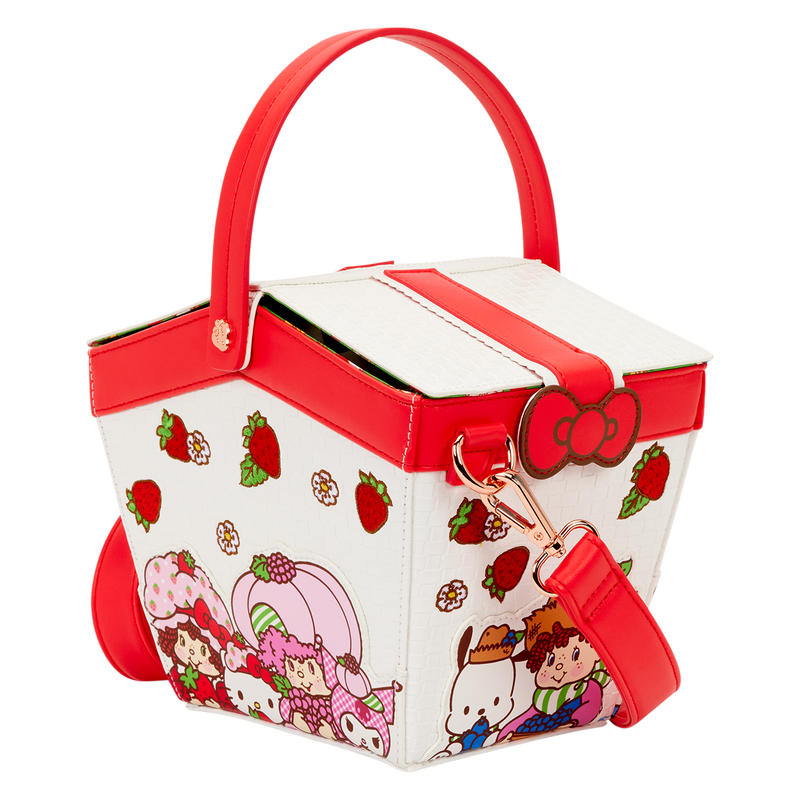 Sanrio Hello Kitty & Friends x Strawberry Shortcake Scented Figural Basket Crossbody Bag, , hi-res view 4