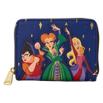 Hocus Pocus Sanderson Sisters Night Sky Zip Around Wallet, , hi-res view 1