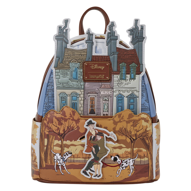 101 Dalmatians Roger & Anita Scene Mini Backpack, , hi-res view 3