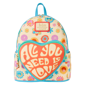 The Beatles All You Need Is Love Mini Backpack, Image 1