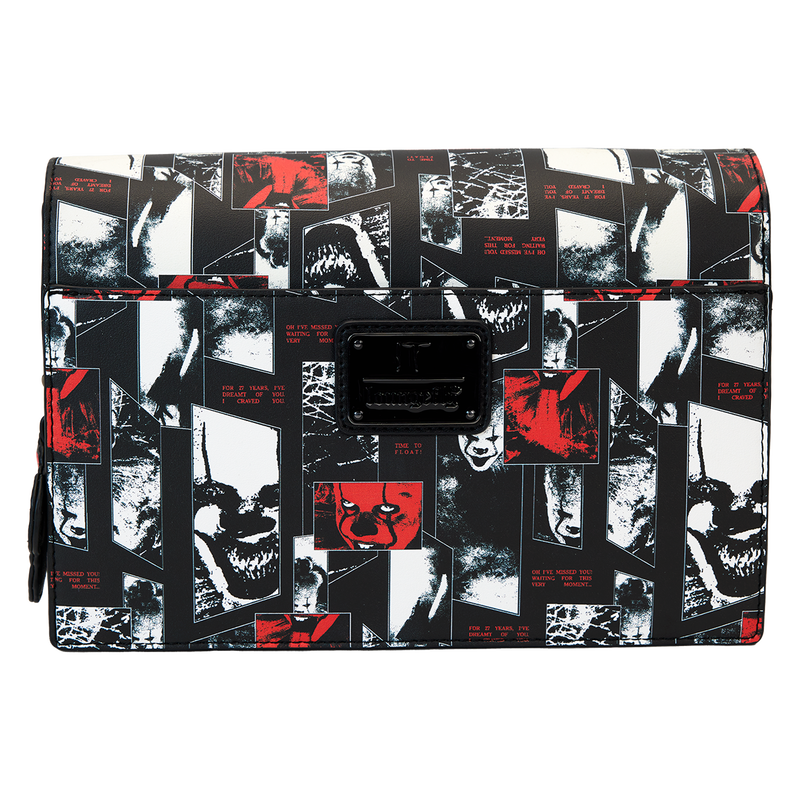 I Heart Horror It Pennywise Glow Crossbody Bag, , hi-res view 8