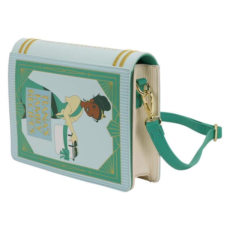 The Princess and the Frog Tiana Recipe Book Crossbody Bag, , hi-res view 7