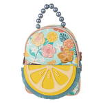 Loungefly Tropical Lemon Floral Convertible Mini Backpack & Crossbody Bag, , hi-res view 1