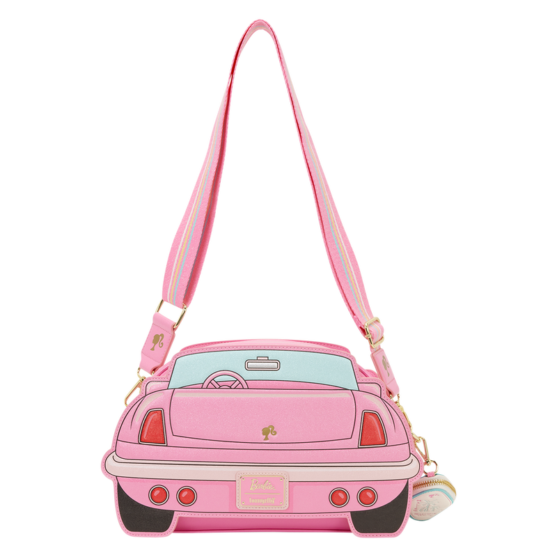 Barbie Corvette Car Light-Up Crossbody Bag with Coin Bag, , hi-res view 6