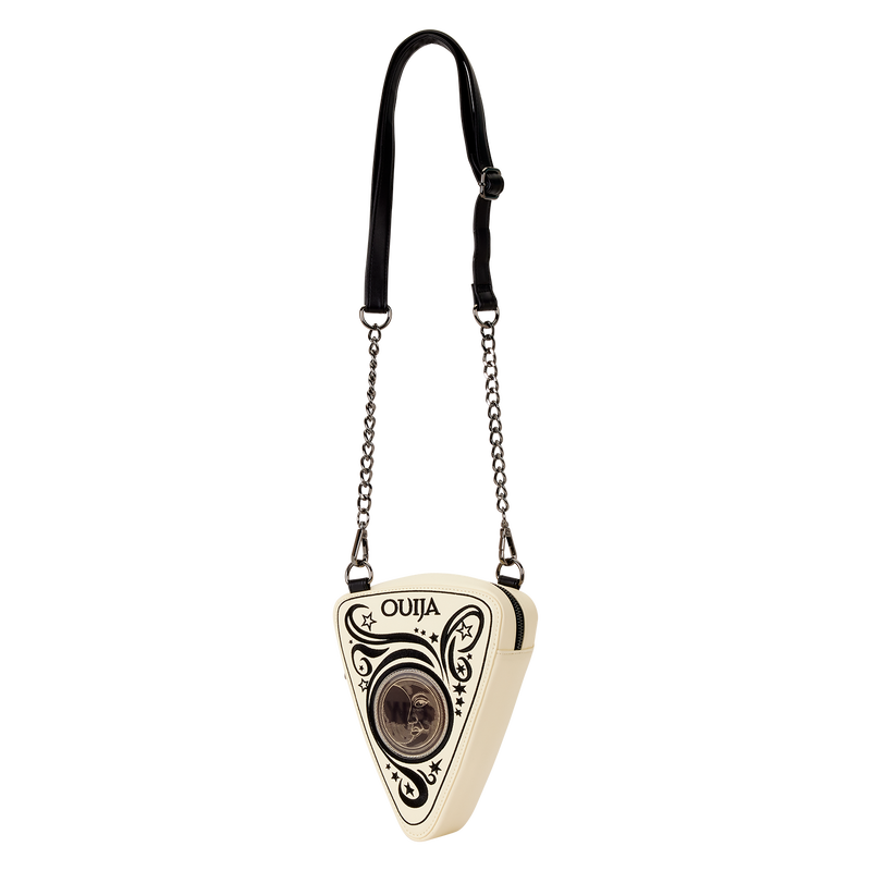Ouija Planchette Lenticular Glow Figural Crossbody Bag, , hi-res view 3
