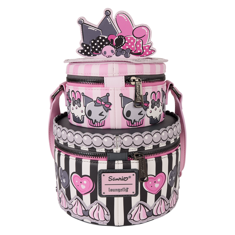 Sanrio My Melody & Kuromi Figural Cake Crossbody Bag, , hi-res view 6