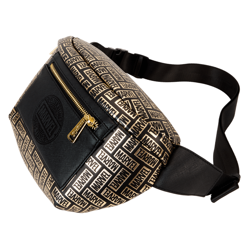 Marvel 85th Anniversary All-Over Print Logo Convertible Belt Bag, , hi-res view 4