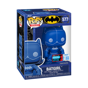 Pop! Batgirl (Blueprint Deco) with Pop! Protector,  Pop! Batgirl (Blueprint Deco) with Pop! Protector, Image 2