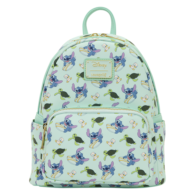 Lilo & Stitch Animal Friends All-Over Print Mini Backpack, , hi-res view 1