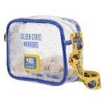 NBA Golden State Warriors Clear Crossbody Stadium Bag, , hi-res view 3