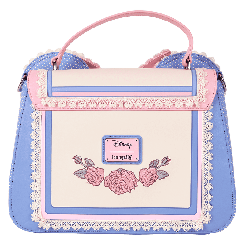 Minnie Mouse Floral and Lace Crossbody Bag, , hi-res view 6