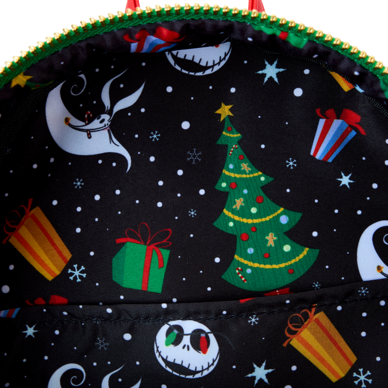 The Nightmare Before Christmas Jack Skellington String Lights Light Up Glow Mini Backpack, , hi-res view 8