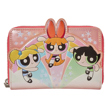 The Powerpuff Girls Exclusive Pearlescent Zip Around Wallet, Image 1