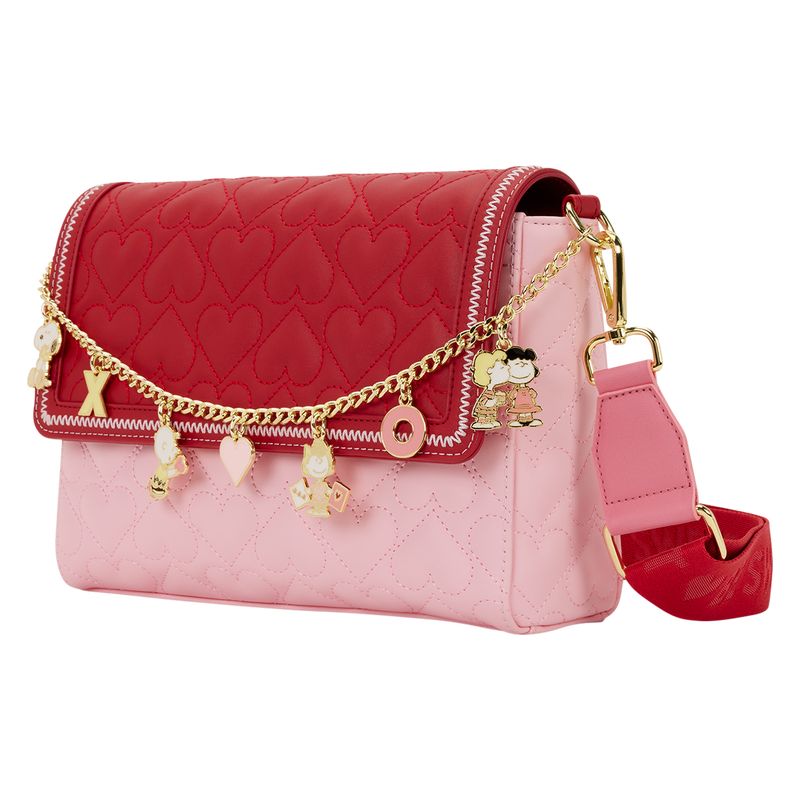 Peanuts Snoopy Valentine's Day Charm Crossbody Bag, , hi-res view 6