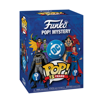 Pop! Mystery DC Comics (Metallic) with Pop! Protector,  Pop! Mystery DC Comics (Metallic) with Pop! Protector, Image 1