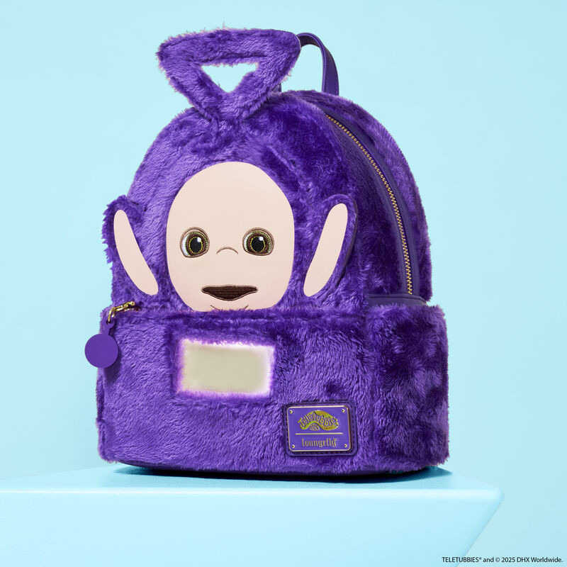 Teletubbies Tinky-Winky Plush Cosplay Light Up Mini Backpack LFlifestyle2 view 3