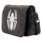 Spider-Man Black & White Suit Quilted Messenger Crossbody Bag, , hi-res view 5