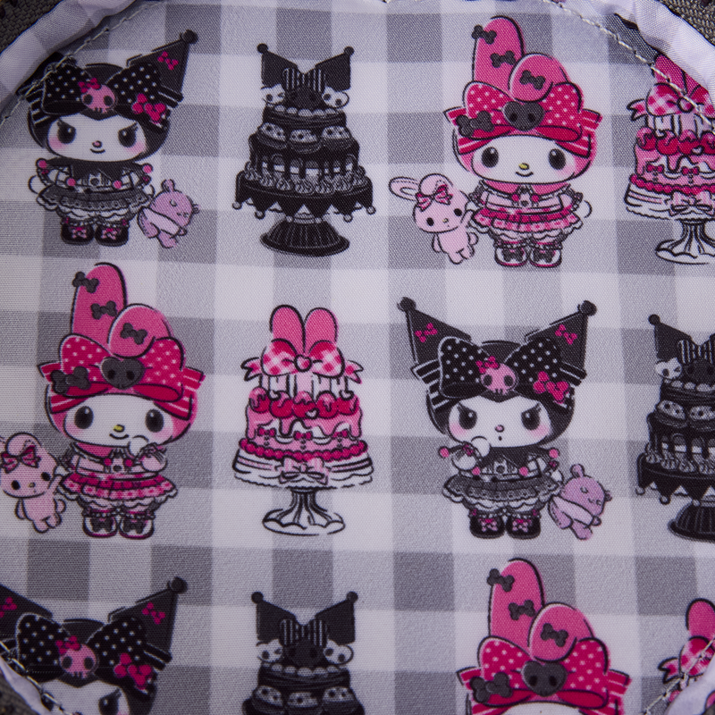 Sanrio My Melody & Kuromi Figural Cake Crossbody Bag, , hi-res view 7