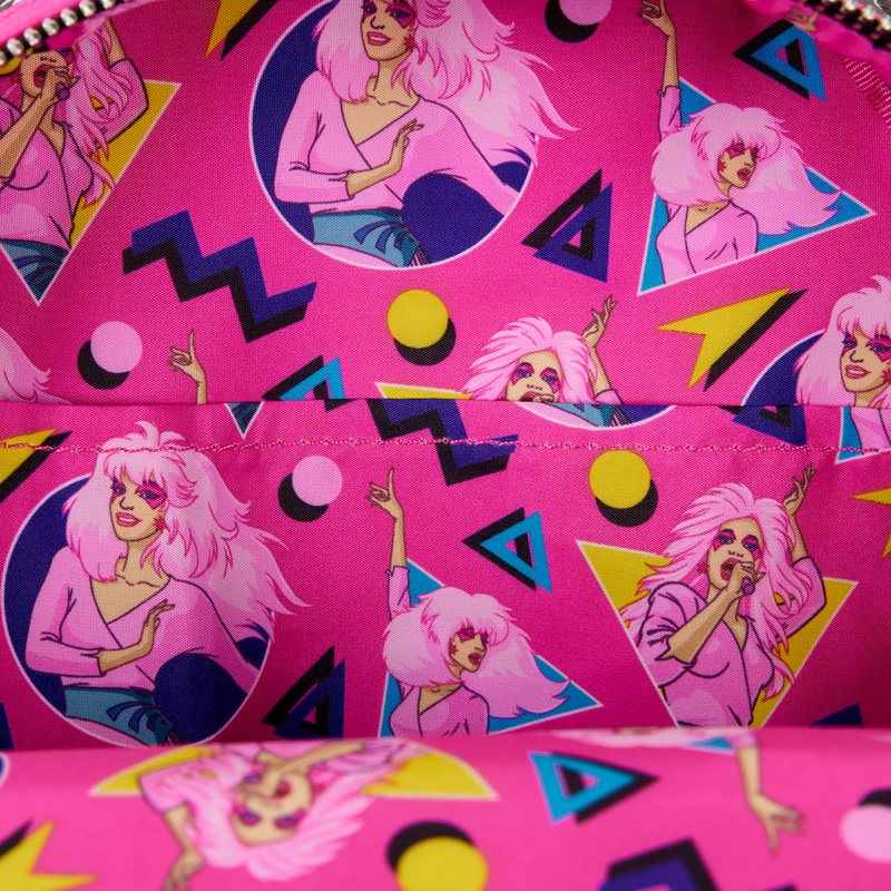 Jem and the Holograms Glitter All-Over Print Mini Backpack, , hi-res view 8