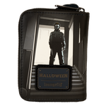 Halloween Michael Myers Jack-O'-Lantern Glow Zip Around Wallet, , hi-res view 4