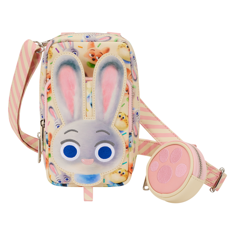 Zootropolis 2 Judy Hopps Cotton Candy Cosplay Cell Phone Crossbody Bag with Coin Bag, , hi-res view 1