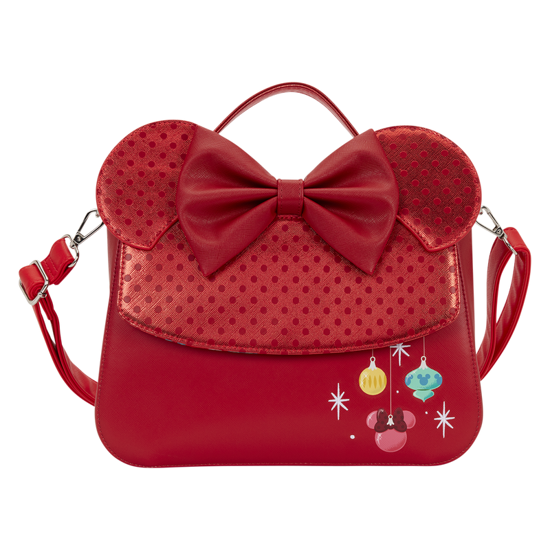 Minnie Mouse Exclusive Holiday Ornaments Crossbody Bag, , hi-res view 1
