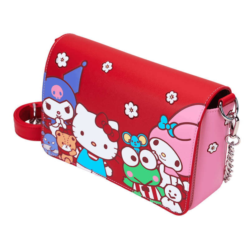Sanrio Hello Kitty & Friends Color Block Crossbody Bag, , hi-res view 5