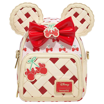 Minnie Mouse Cherry Pie Convertible Mini Backpack - Disney, Image 1