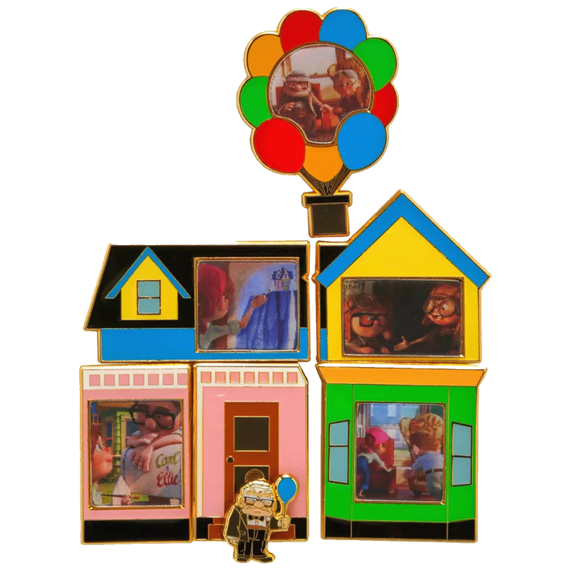 Up Lenticular Puzzle Mystery Box Pins - Pixar, , hi-res view 1