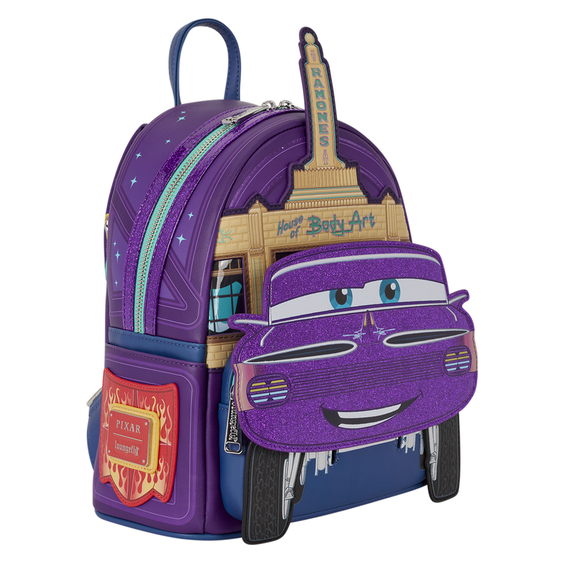 D23 Exclusive Cars Ramone Cosplay Glow Mini Backpack, , hi-res view 7