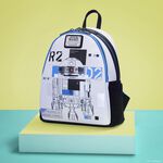 Star Wars: The Power of the Force R2-D2 Astromech Droid Light Up Mini Backpack LFlifestyle1 view 2