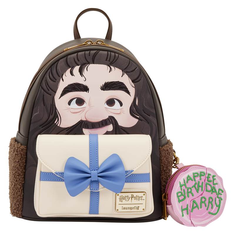 Harry Potter Hagrid Birthday Cake Cosplay Mini Backpack with Coin Bag, , hi-res view 1