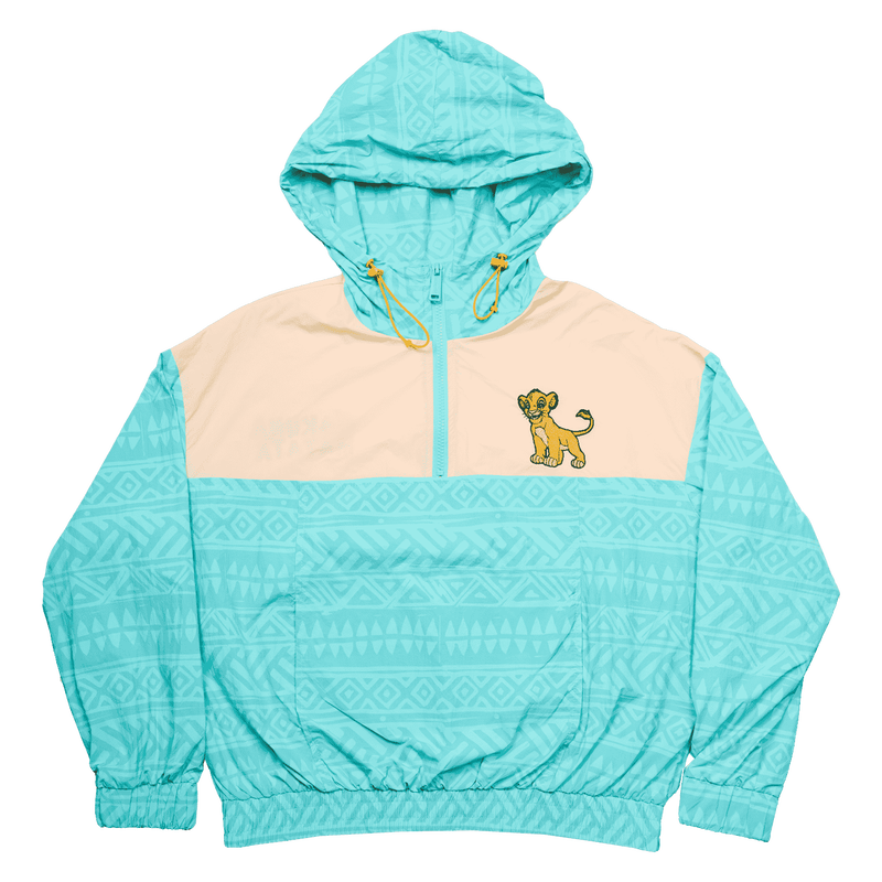 The Lion King Simba Half-Zip Unisex Windbreaker Jacket, , hi-res view 1