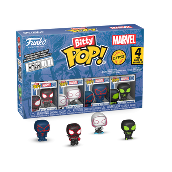 Bitty Pop! Spider-Man 4-Pack Series 2, , hi-res view 1