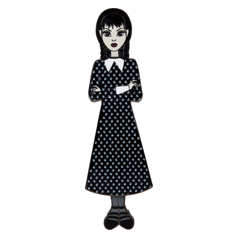 Wednesday Addams Paper Doll Magnetic Pin Set, , hi-res view 6