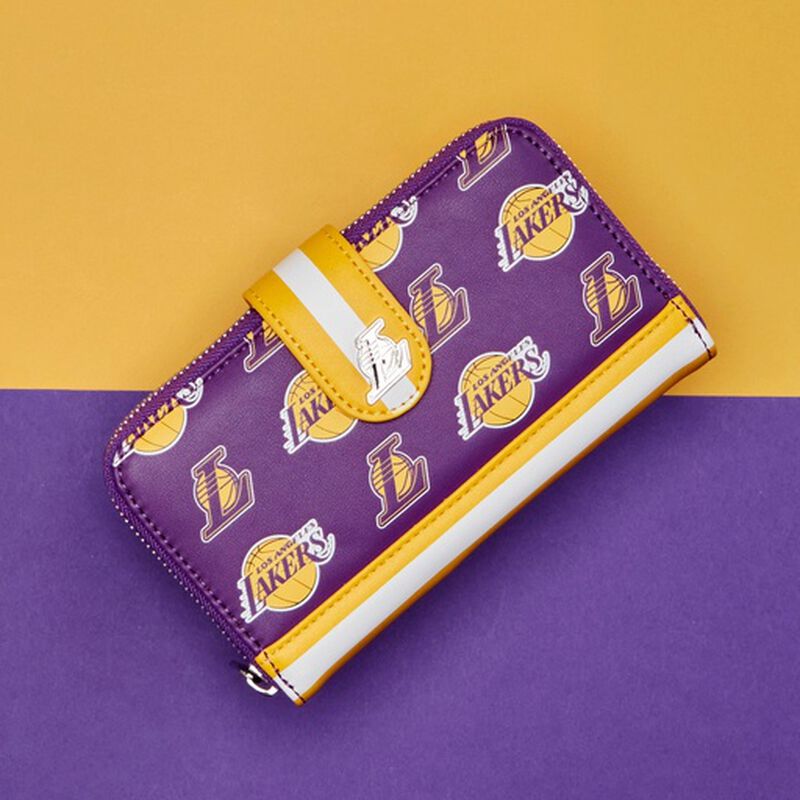 NBA Los Angeles Lakers Zip Around Wallet, , hi-res view 2