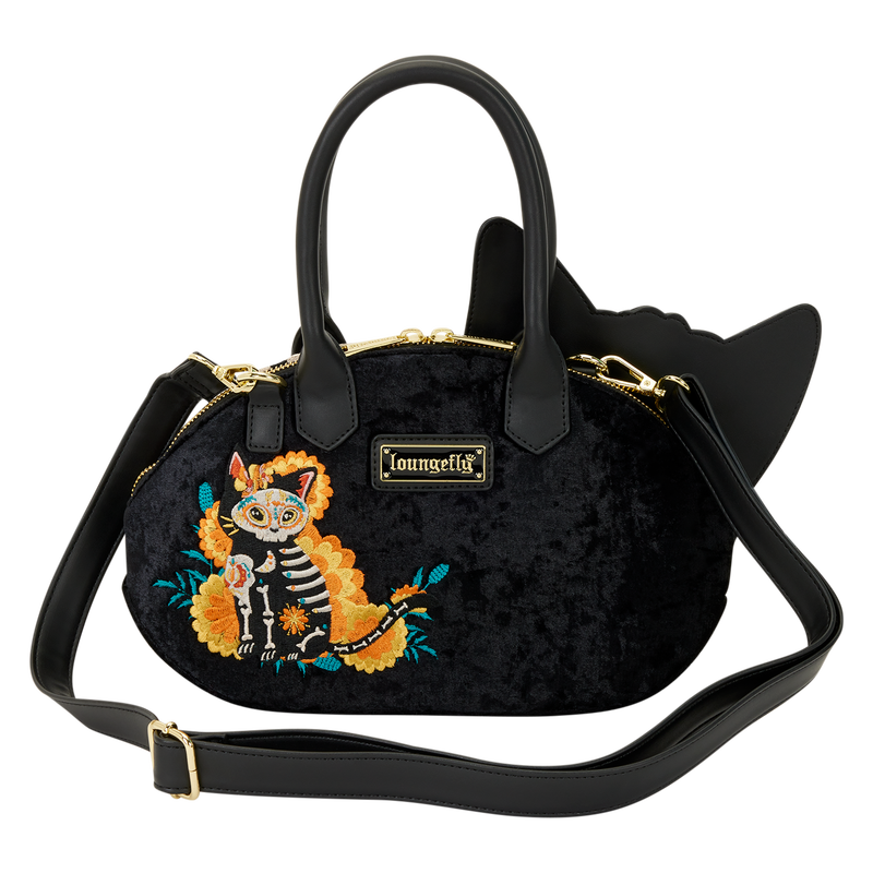 Loungefly Día de los Muertos Cat Alebrije Crossbody Bag, , hi-res view 4